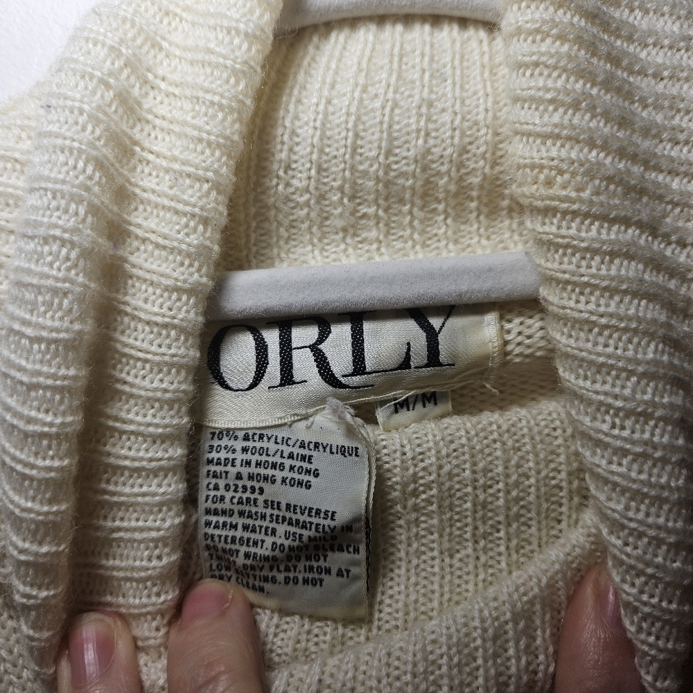 Vintage Polar Bear Graphic Wool Blend Sweater - Picture 6 of 8